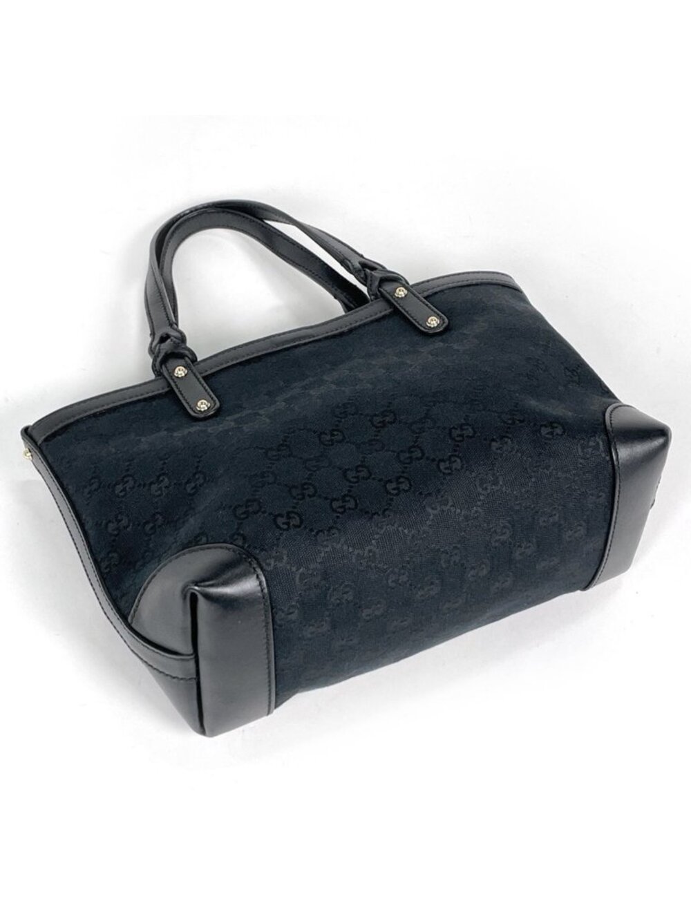 Gucci Handbag GG Pattern Canvas Black - Picture 2 of 6